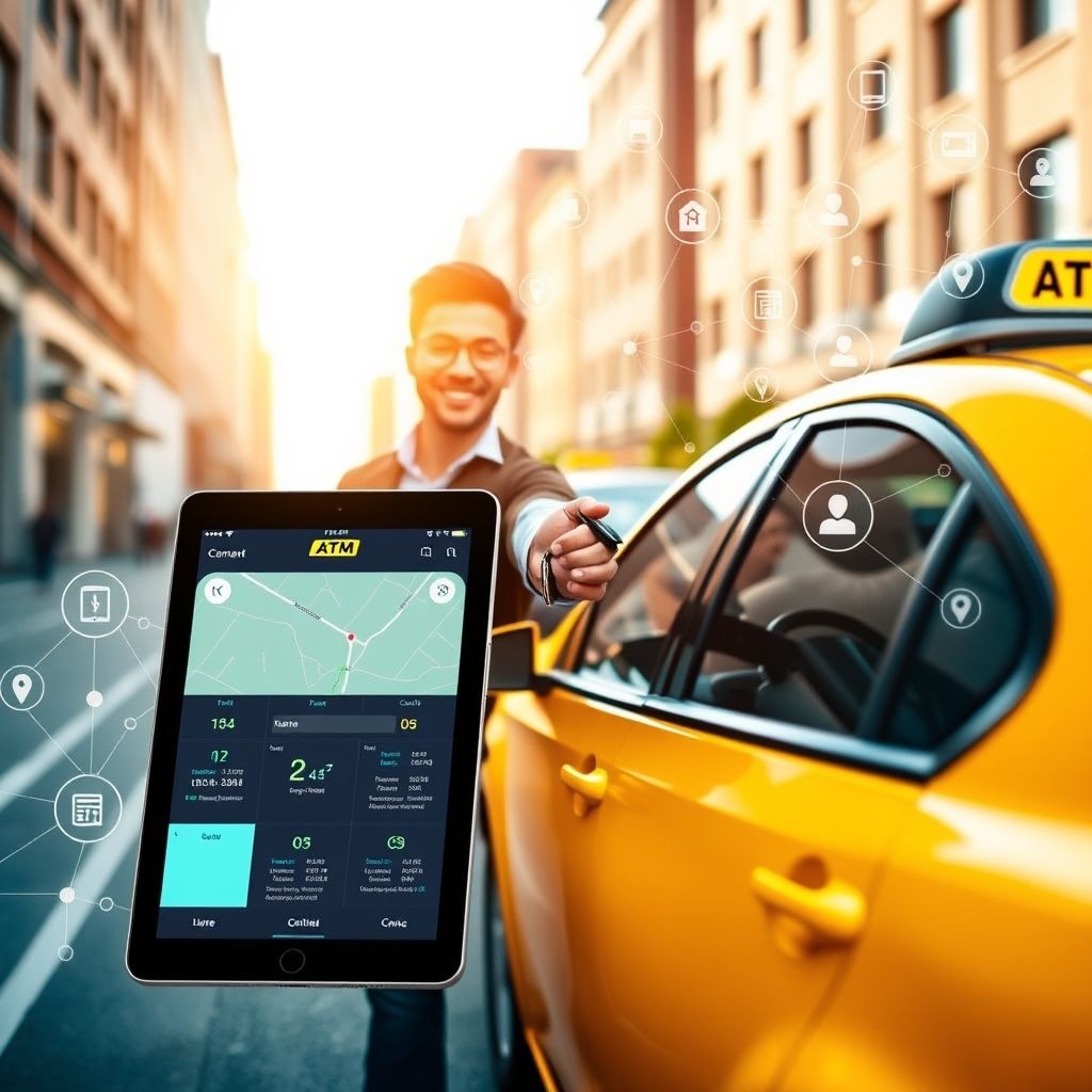Convert Local Taxi Business to Online with ATM Software